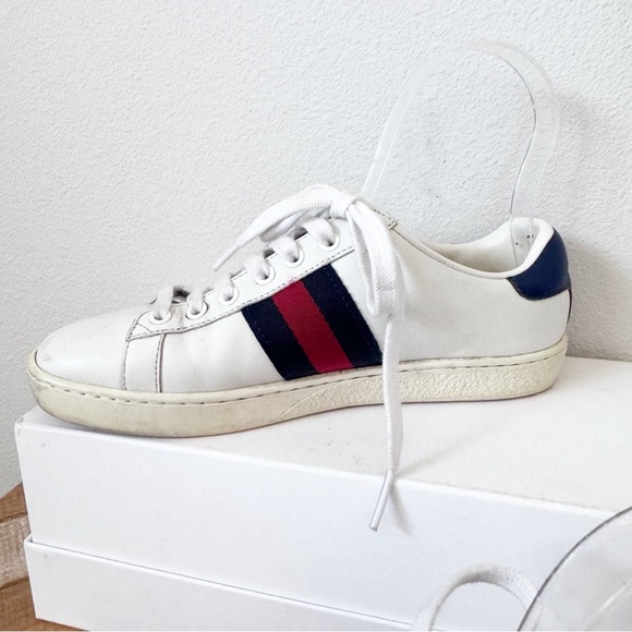 Gucci Ace Year of the Dog White Sneakers - Picture 4 of 16